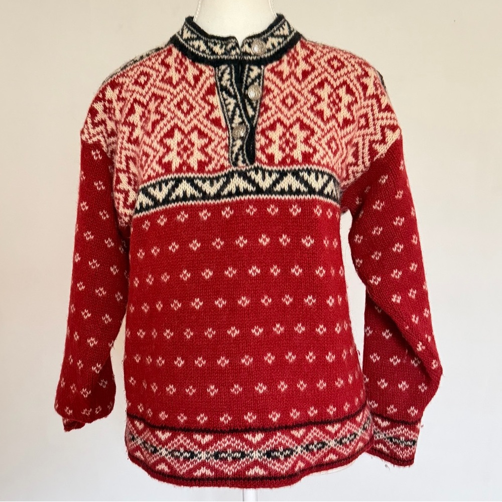 Vintage L.L. Bean Wool Blend Knit Sweater
